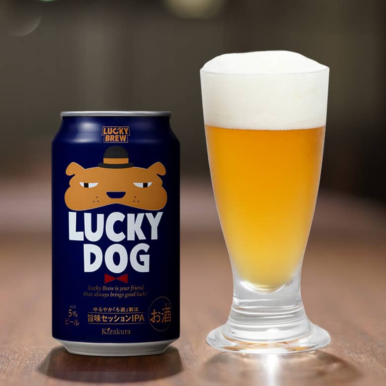 黄桜 LUCKY DOG （350ml×24缶）